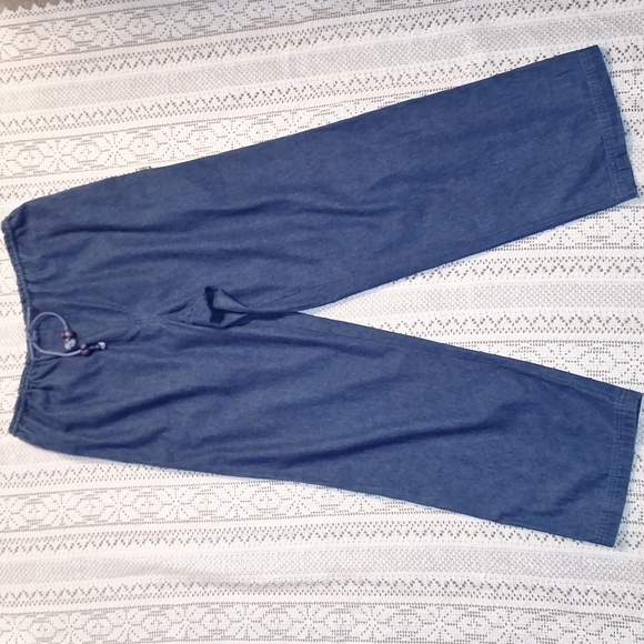 Vintage Bis California Sunwash Drawstring Waist Lightweight Jeans - Picture 1 of 8